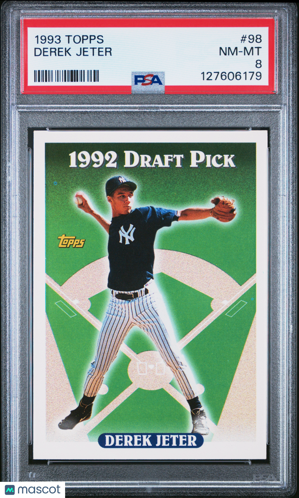 1993 Topps Derek Jeter #98 PSA 8 - Graded Sports Cards