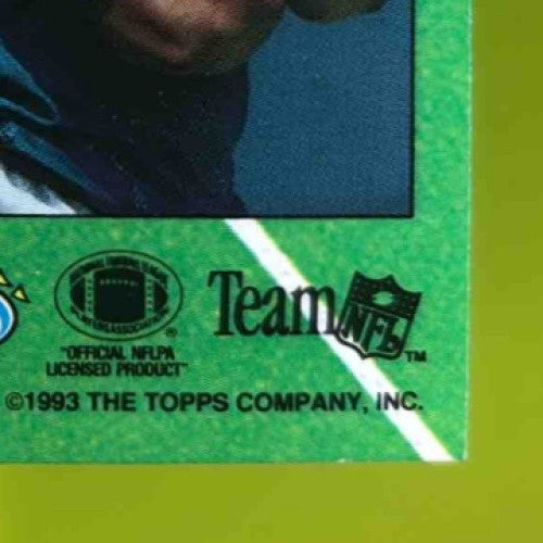 1993 Topps Stadium Club Michael Strahan #384b RC New York Giants - Sports Cards