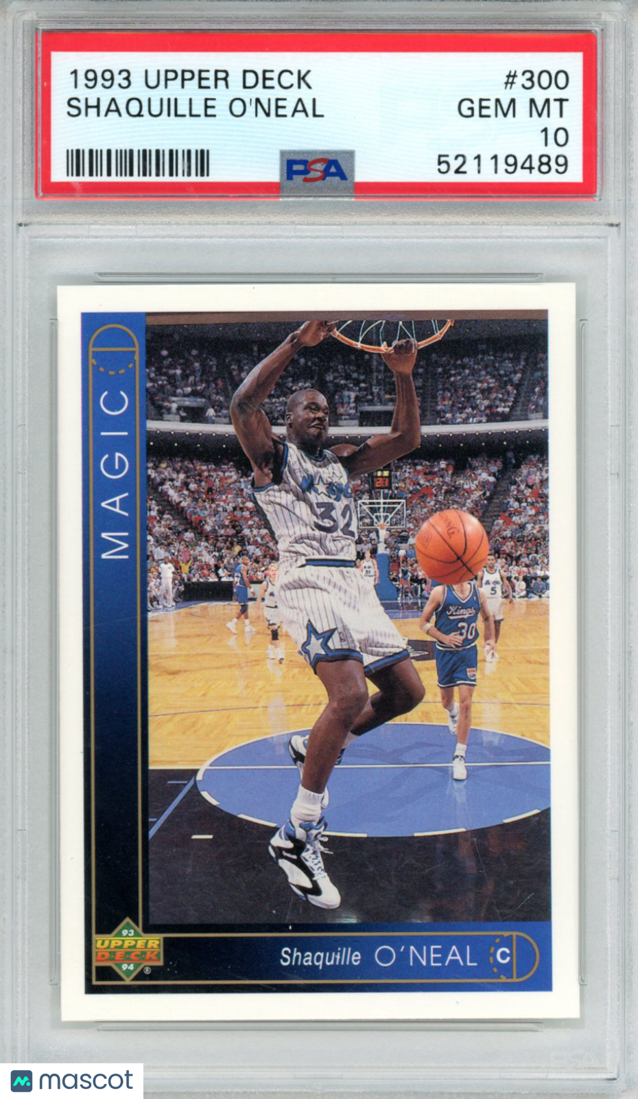 1993 Upper Deck Shaquille O’Neal #300 PSA 10 - Graded Sports Cards