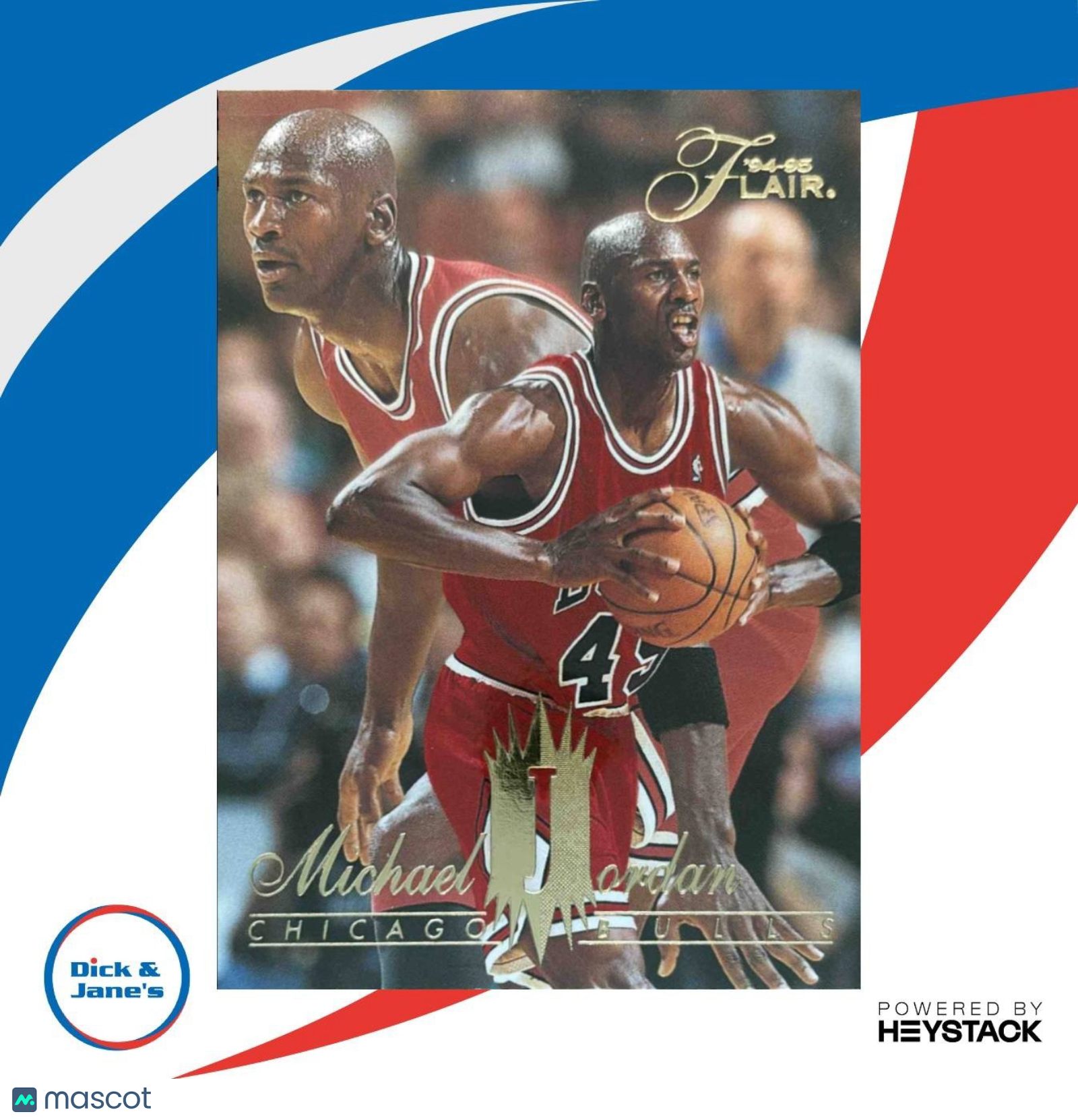 1994-95 Fleer Flair Michael Jordan #326 Chicago Bulls - Sports Cards