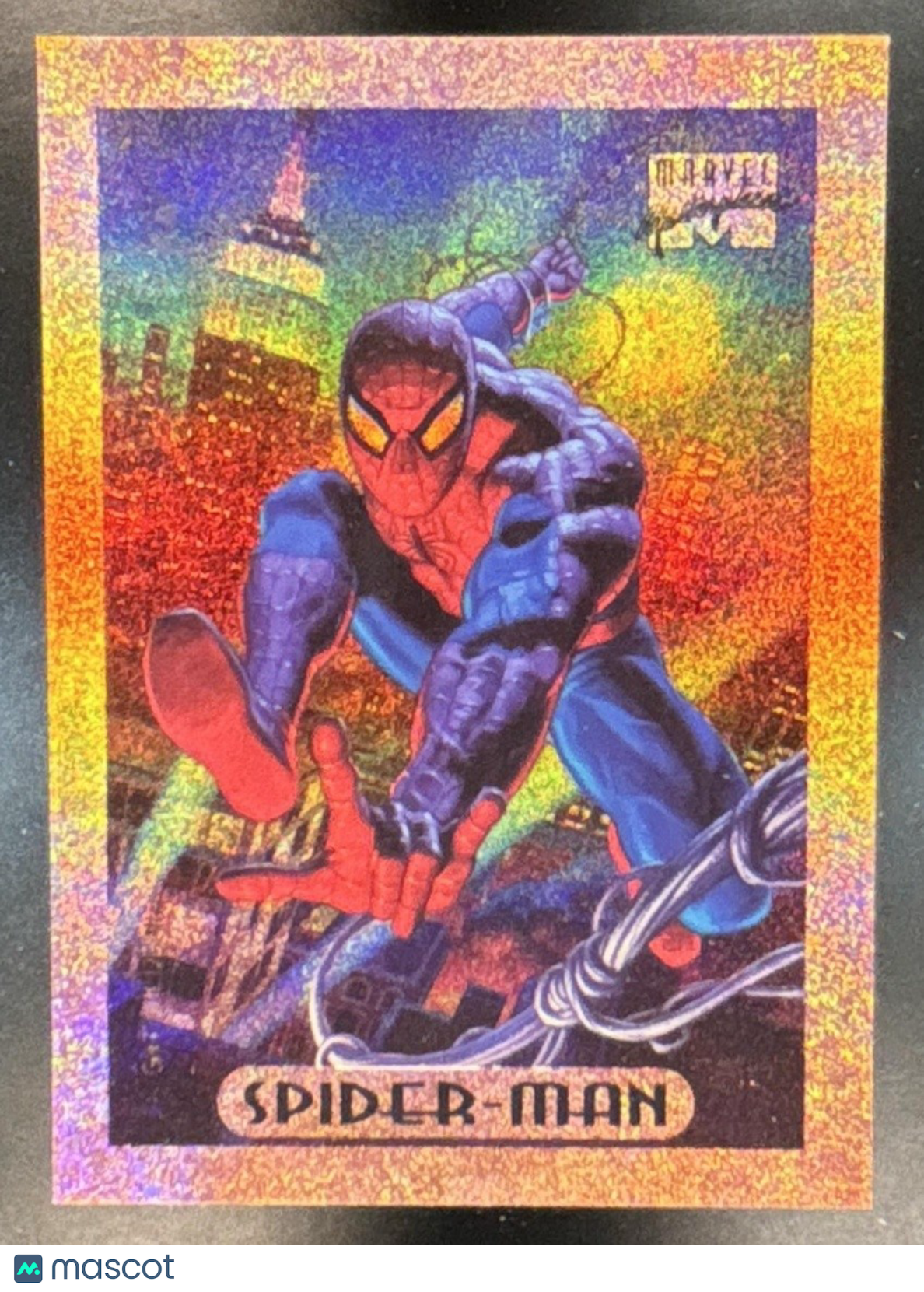 1994 Fleer Marvel Masterpieces Hildebrandt Brothers Spider-Man Gold Holofoils #8 - Non-Sports Cards