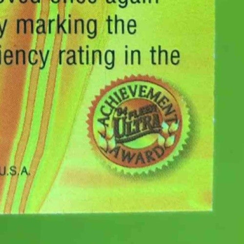 1994 Fleer Ultra Joe Montana Achievement Awards #4 Kansas City Chiefs - Sports Cards