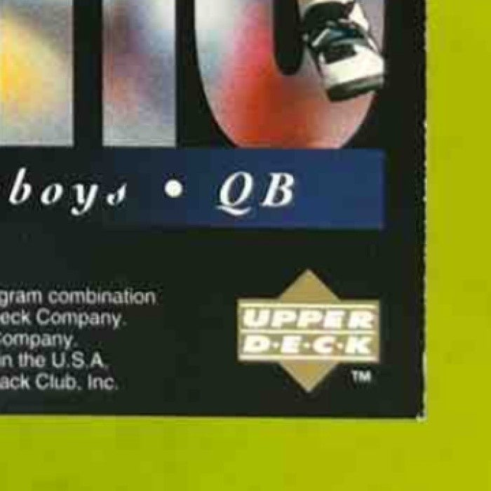1994 SP Troy Aikman All Pro Holoviews Die Cuts #PB9 Dallas Cowboys - Sports Cards