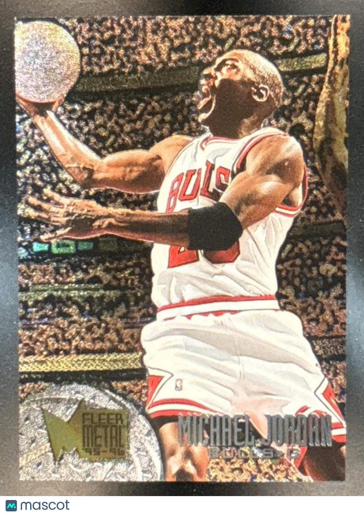 1995-96 Fleer Metal Michael Jordan #13 Chicago Bulls - Sports Cards