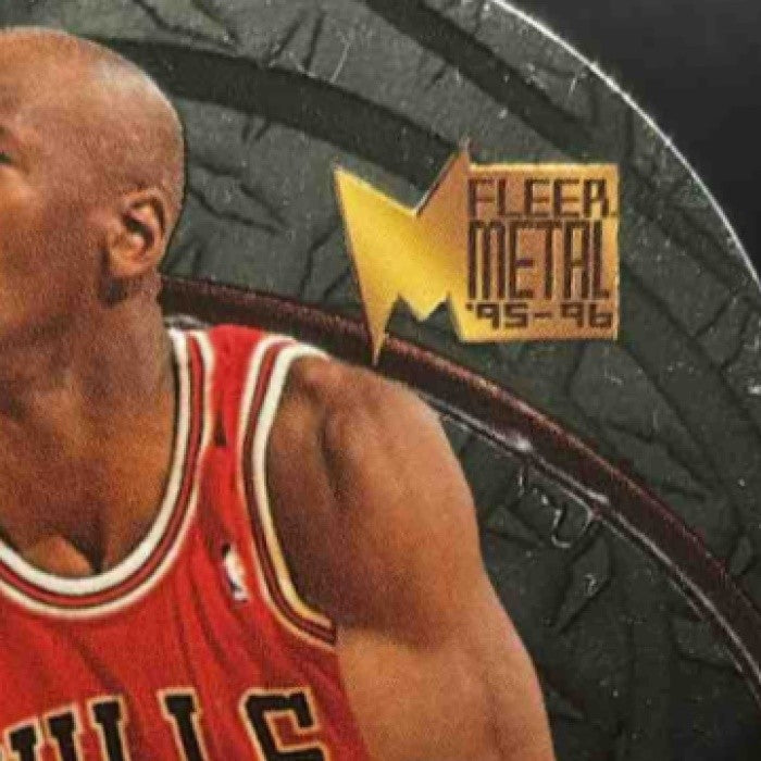 1995-96 Fleer Metal Michael Jordan Maximum #4 Chicago Bulls - Sports Cards
