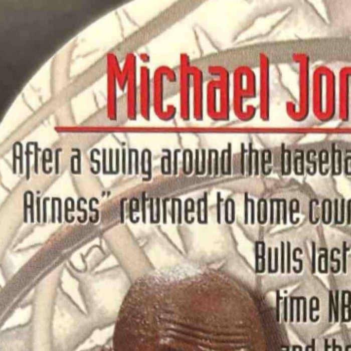 1995-96 Fleer Metal Michael Jordan Maximum #4 Chicago Bulls - Sports Cards