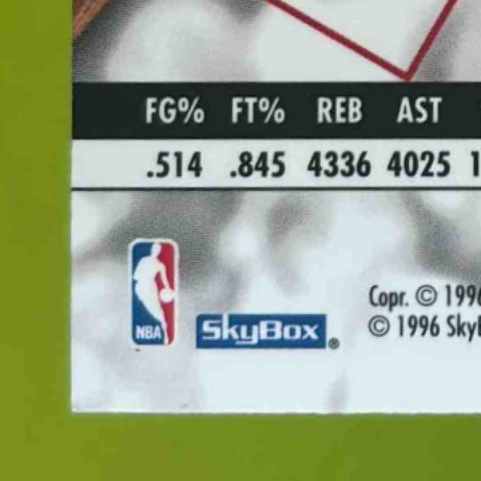 1995-96 Skybox E-XL Michael Jordan Blue #10 Chicago Bulls - Sports Cards