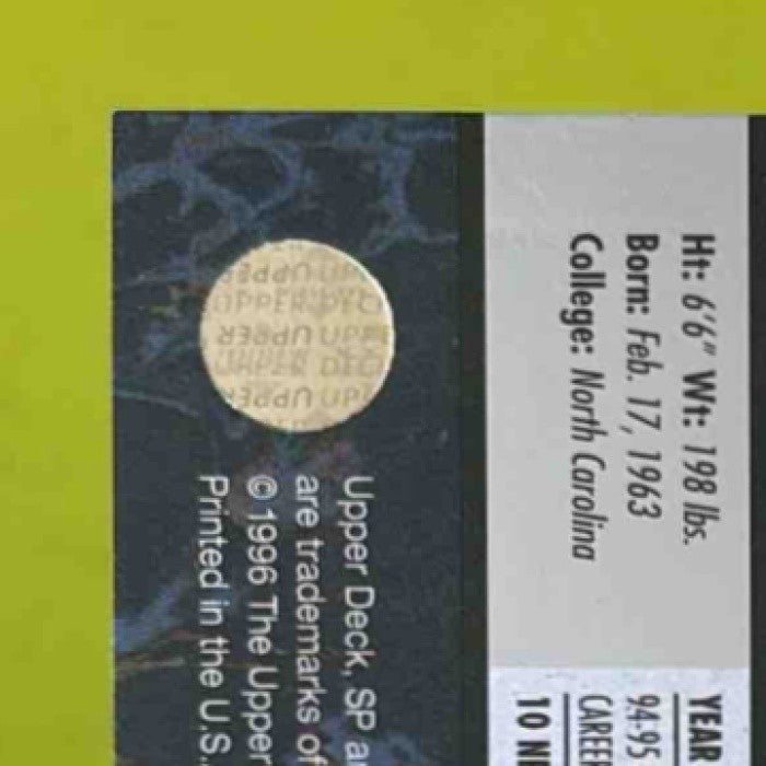 1995-96 SP Michael Jordan #23 Chicago Bulls - Sports Cards