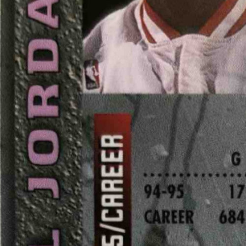 1995-96 Topps Finest Michael Jordan #229 Chicago Bulls - Sports Cards