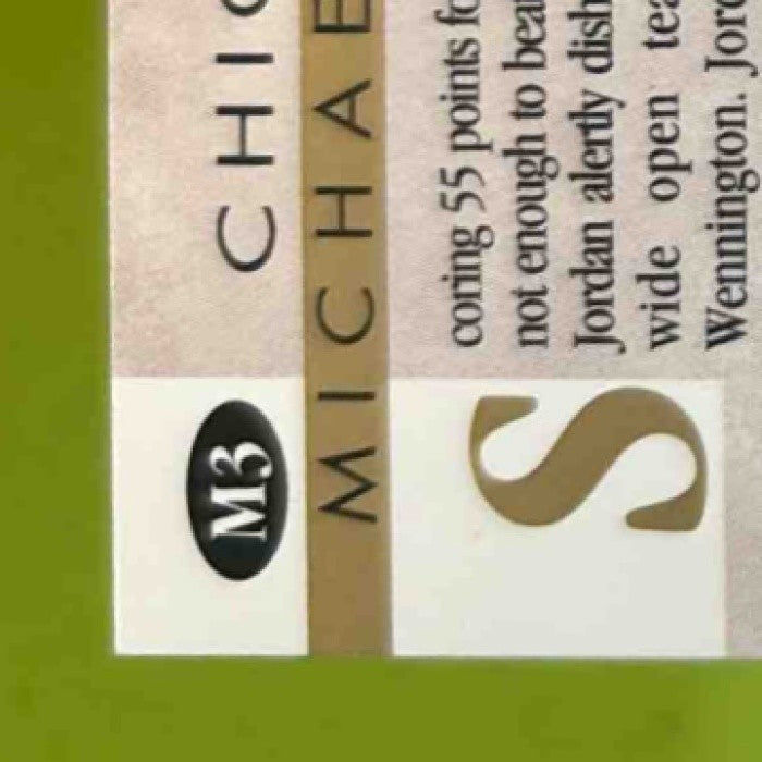 1995-96 Upper Deck Collector’s Choice Michael Jordan He’s Back #M3 Chicago Bulls - Sports Cards