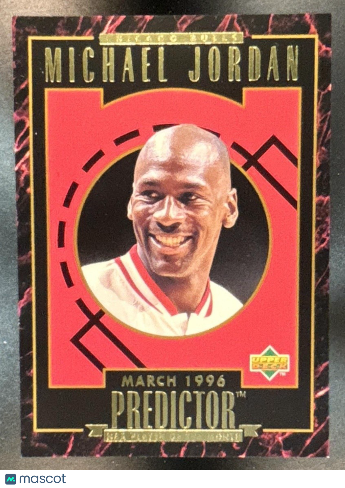 1995-96 Upper Deck Michael Jordan Predictors: Player of the Month Chicago Bulls - Sports Cards