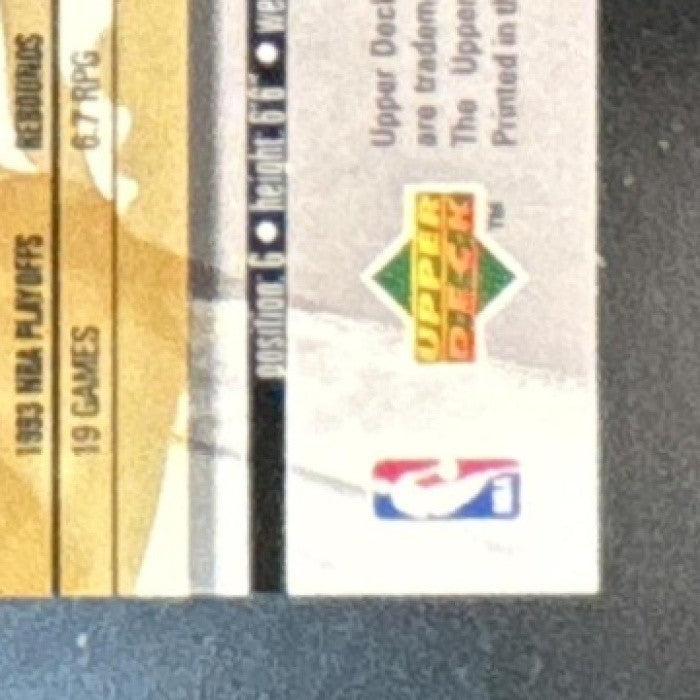 1995-96 Upper Deck The Jordan Collection 3x5 Third Consecutive NBA Championship - Sports Cards