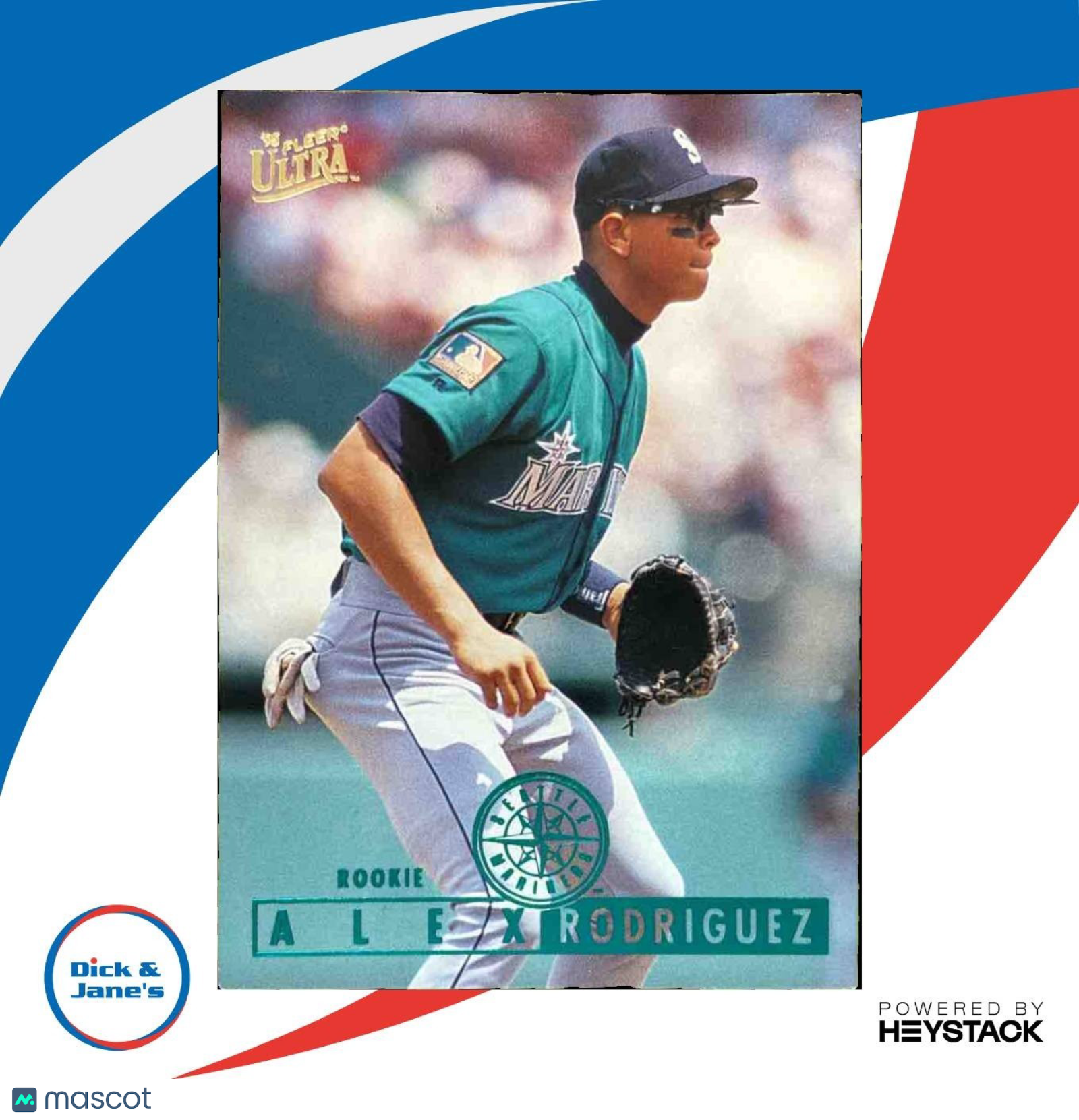 1995 Fleer Ultra Alex Rodriguez #331 Seattle Mariners - Sports Cards