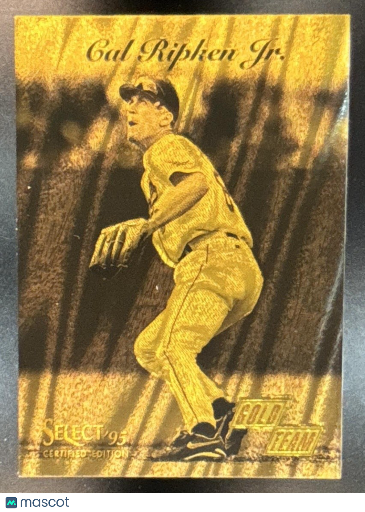 1995 Pinnacle Select Certified Cal Ripken Jr. Gold Team #3 Baltimore Orioles - Sports Cards