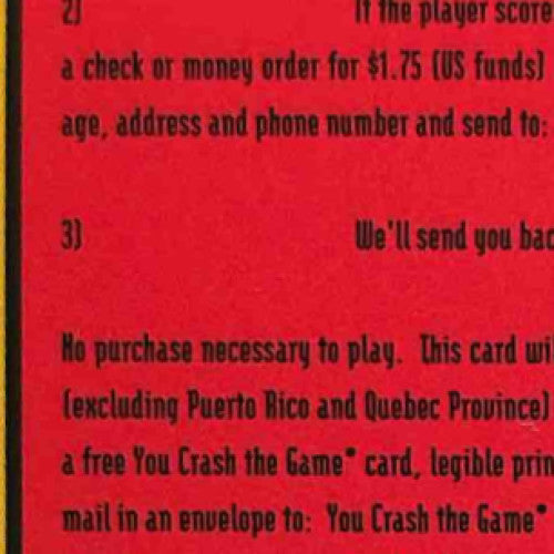 1996-97 Collectors Choice Italian Michael Jordan Crash the Game #C30b Bulls - Sports Cards