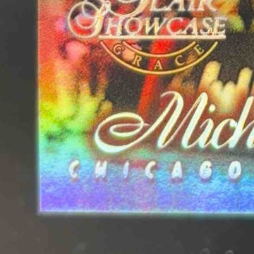 1996-97 Fleer Flair Showcase Michael Jordan Row 1 (Grace) #23 Chicago Bulls - Sports Cards