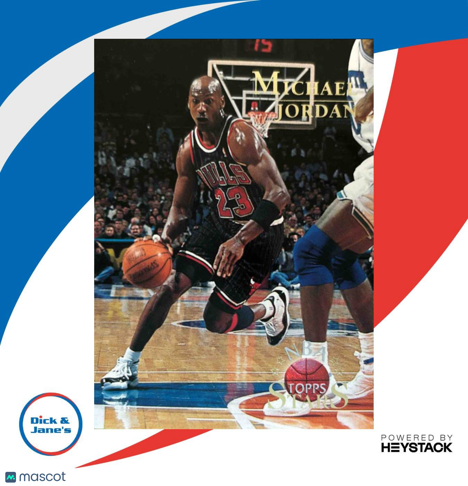 1996-97 Topps Stars Michael Jordan #124 Chicago Bulls - Sports Cards