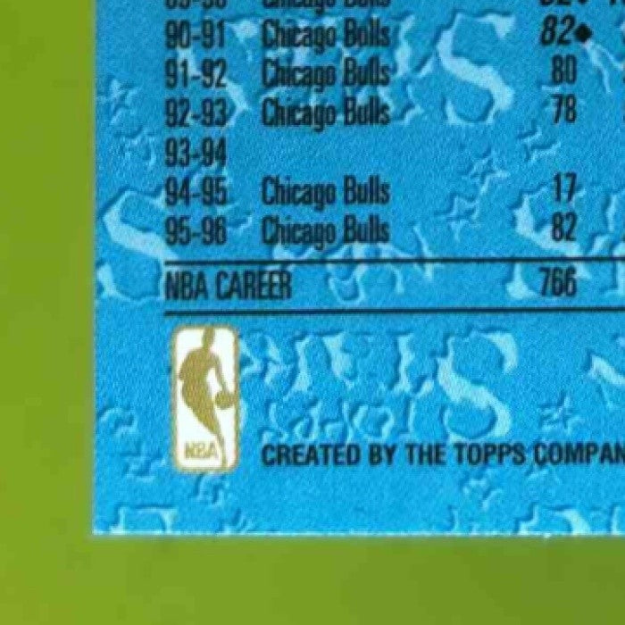 1996-97 Topps Stars Michael Jordan #24 Chicago Bulls - Sports Cards