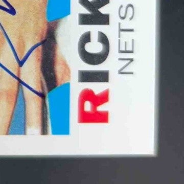 1996-97 Topps Stars Rick Barry Reprint Auto 971-72 Topps 170 Clean Signature - Sports Cards