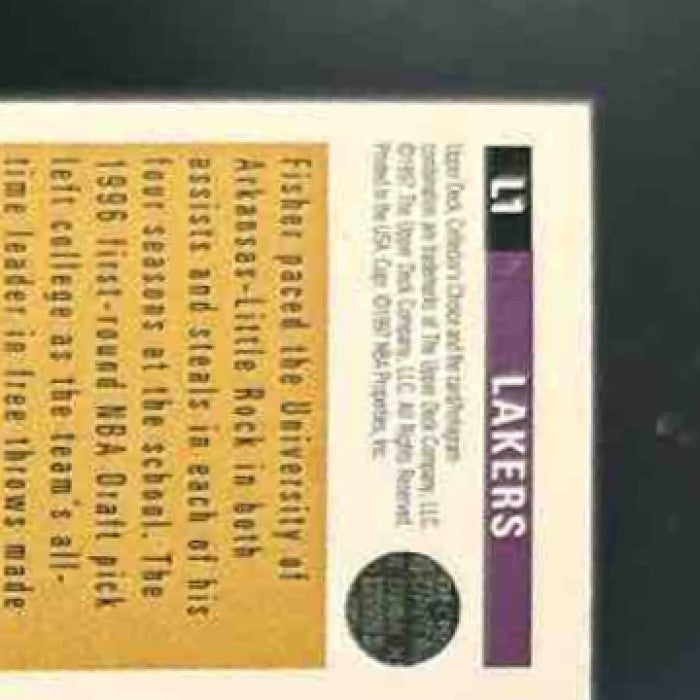 1996-97 Upper Deck Collectors Choice Kobe Bryant Elden Campbell Derek Fisher #L1 - Sports Cards