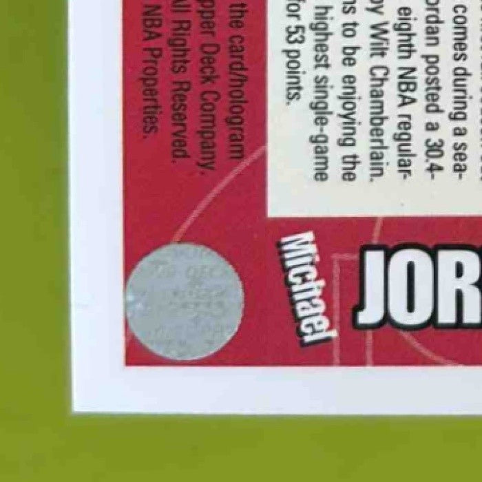 1996-97 Upper Deck Collector’s Choice Michael Jordan #23 Chicago Bulls - Sports Cards