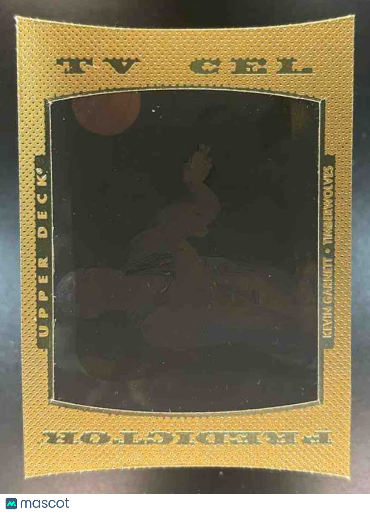 1996-97 Upper Deck Kevin Garnett Predictors II TV Cel #TV10 Timberwolves - Sports Cards