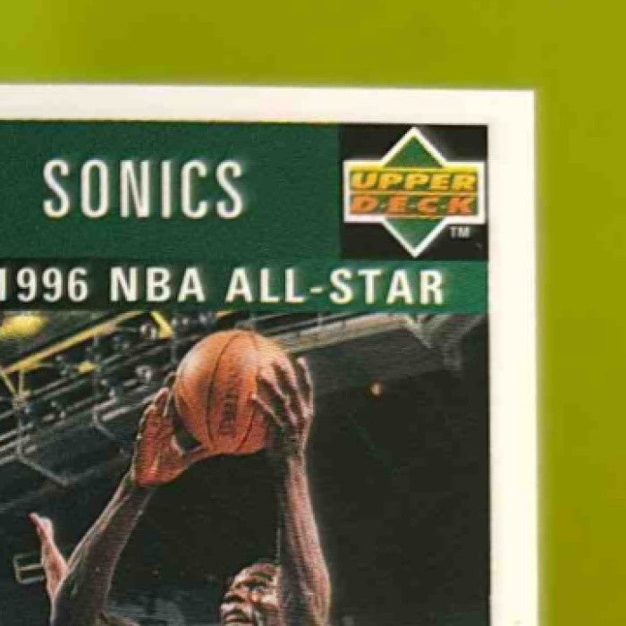 1996-97 Upper Deck Michael Jordan Anfernee Hardaway Shawn Kemp Mini Cards Panels - Sports Cards