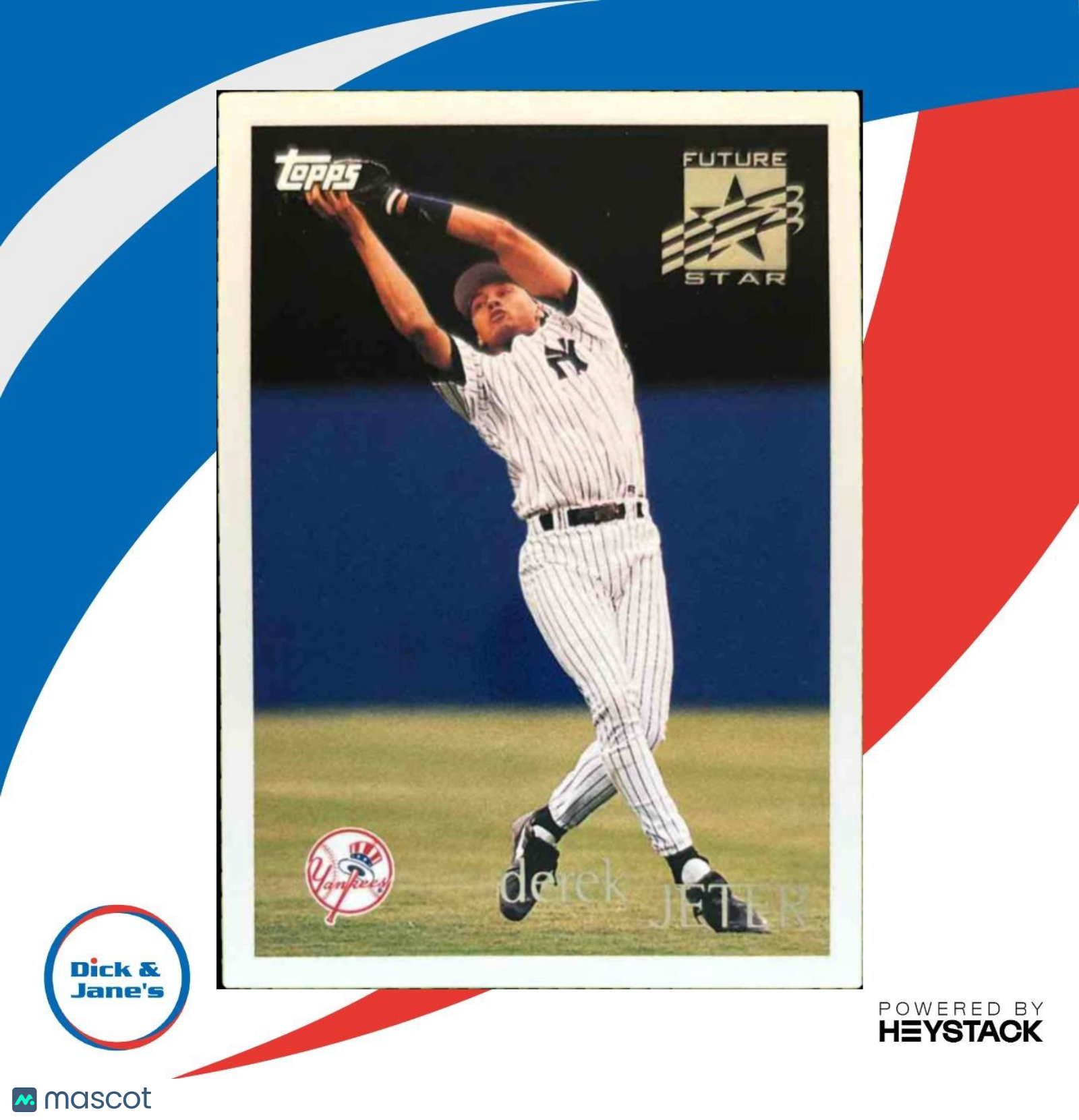 1996 Topps Team Future Star New York Yankees Derek Jeter #219 - Sports Cards