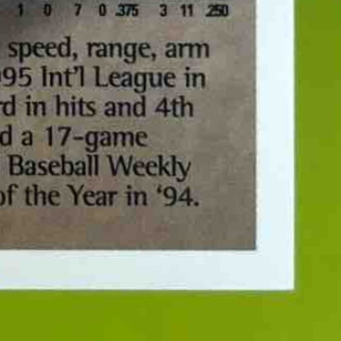 1996 Topps Team Future Star New York Yankees Derek Jeter #219 - Sports Cards