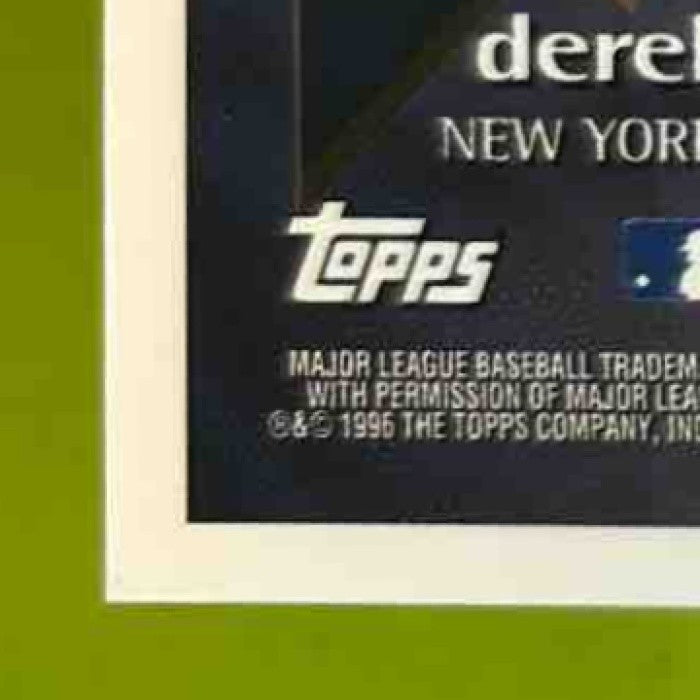 1996 Topps Team Future Star New York Yankees Derek Jeter #219 - Sports Cards