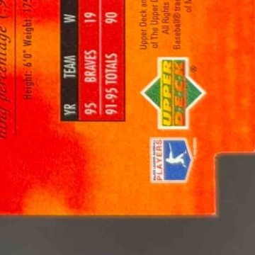 1996 Upper Deck Greg Maddux Hot Commodities #HC10 Atlanta Braves - Sports Cards