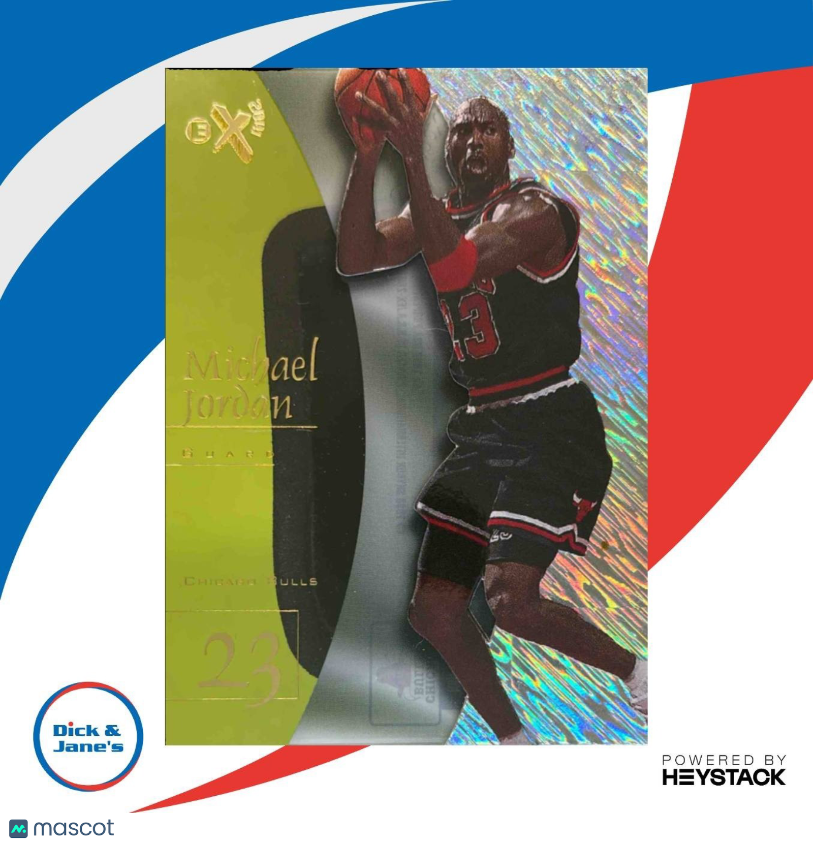 1997-98 Skybox E-X2001 Michael Jordan #9 Chicago Bulls - Sports Cards