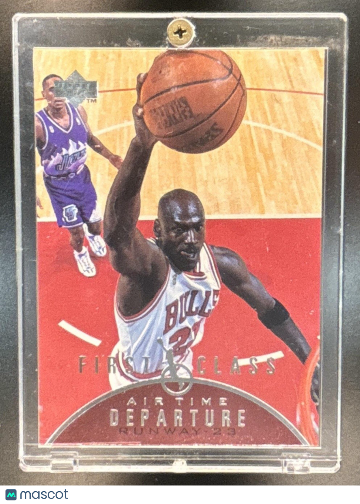 1997-98 Upper Deck Michael Jordan Air Time #AT10 Chicago Bulls - Sports Cards