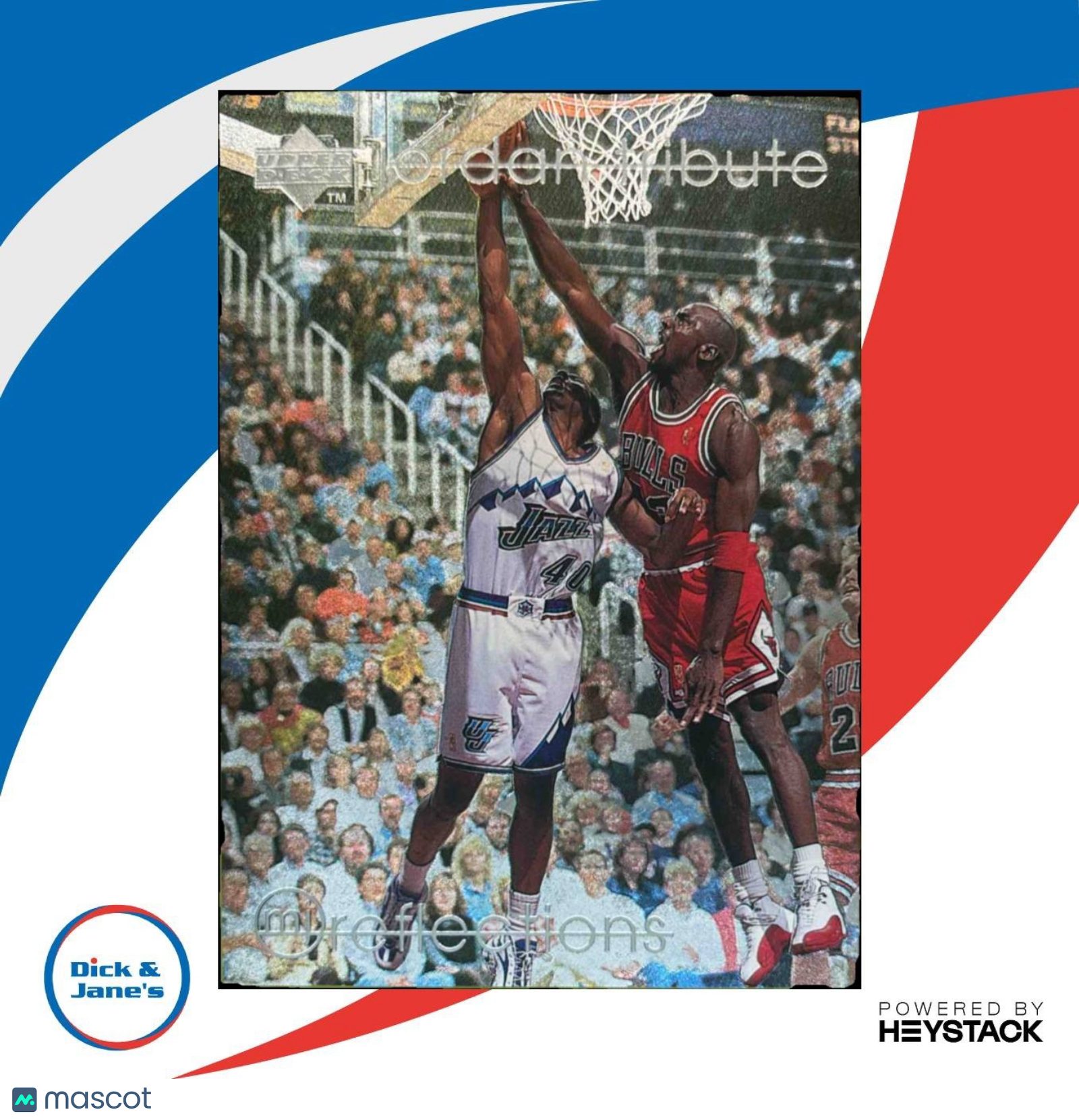 1997-98 Upper Deck Michael Jordan Tribute #MJ62 Chicago Bulls - Sports Cards