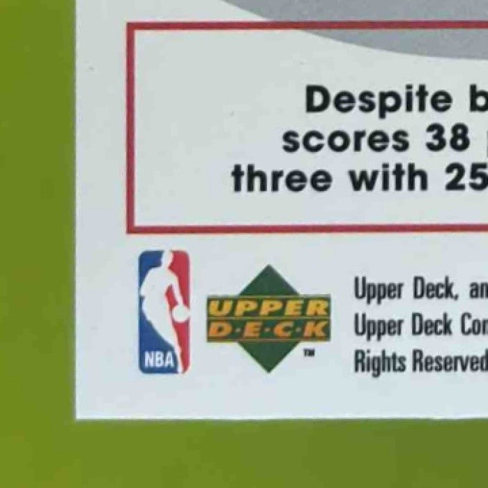 1997-98 Upper Deck Michael Jordan Tribute #MJ62 Chicago Bulls - Sports Cards