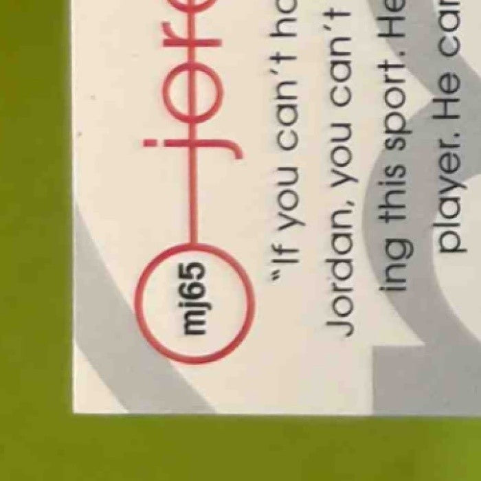 1997-98 Upper Deck Michael Jordan Tribute #MJ65 Chicago Bulls - Sports Cards