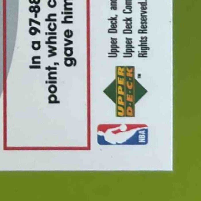 1997-98 Upper Deck Michael Jordan Tribute #MJ67 Chicago Bulls - Sports Cards