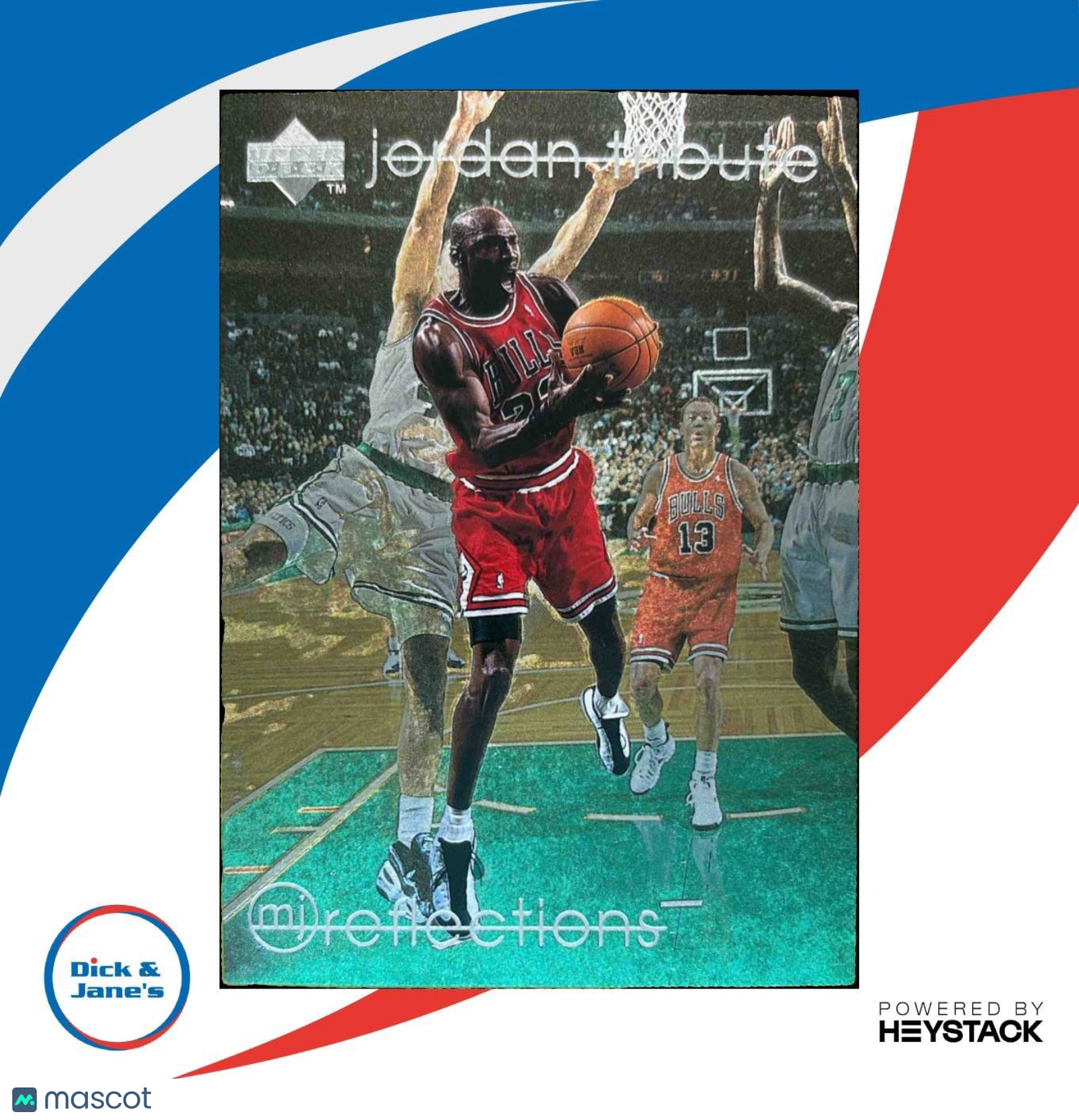 1997-98 Upper Deck Michael Jordan Tribute #MJ68 Chicago Bulls - Sports Cards