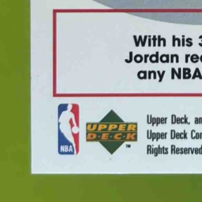 1997-98 Upper Deck Michael Jordan Tribute #MJ71 Chicago Bulls - Sports Cards