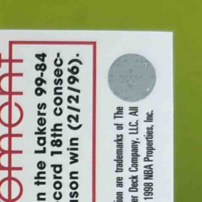 1997-98 Upper Deck Michael Jordan Tribute #MJ75 Chicago Bulls - Sports Cards