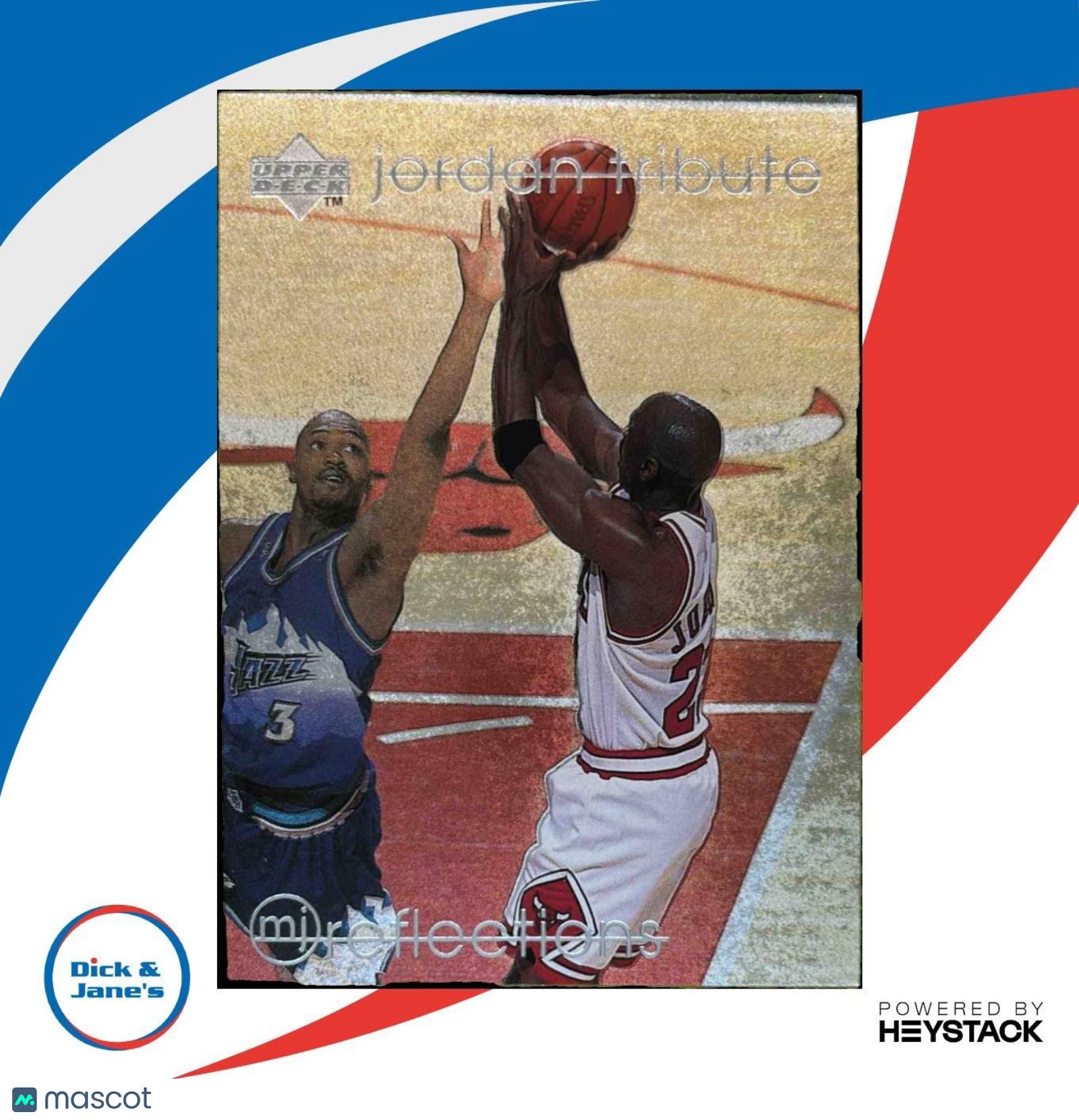 1997-98 Upper Deck Michael Jordan Tribute #MJ81 Chicago Bulls - Sports Cards