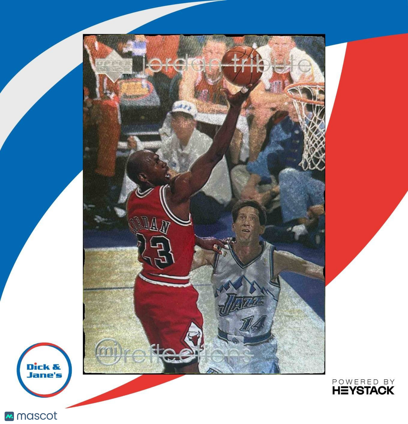 1997-98 Upper Deck Michael Jordan Tribute #MJ83 Chicago Bulls - Sports Cards