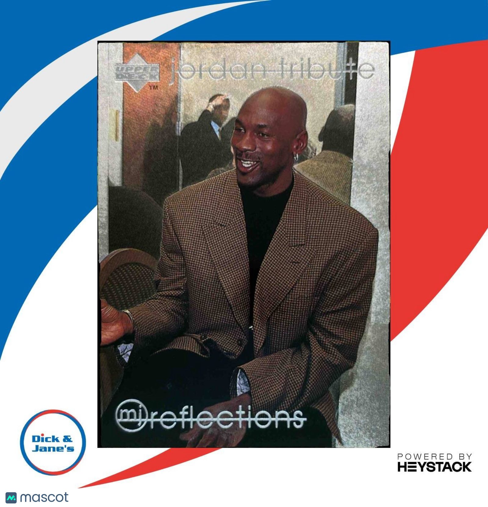 1997-98 Upper Deck Michael Jordan Tribute #MJ87 Chicago Bulls - Sports Cards