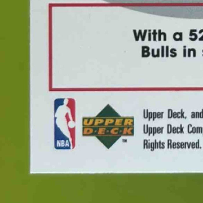 1997-98 Upper Deck Michael Jordan Tribute #MJ90 Chicago Bulls - Sports Cards