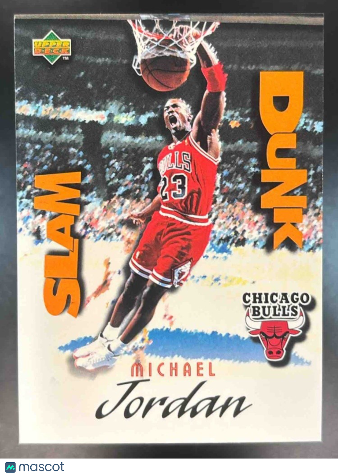 1997-98 Upper Deck Nestle Slam Dunk Michael Jordan #SD22 Chicago Bulls - Sports Cards