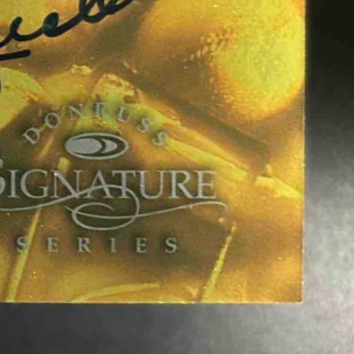 1997 Donruss Signature Series Reggie Jackson Significant Signatures /2000 Auto - Sports Cards
