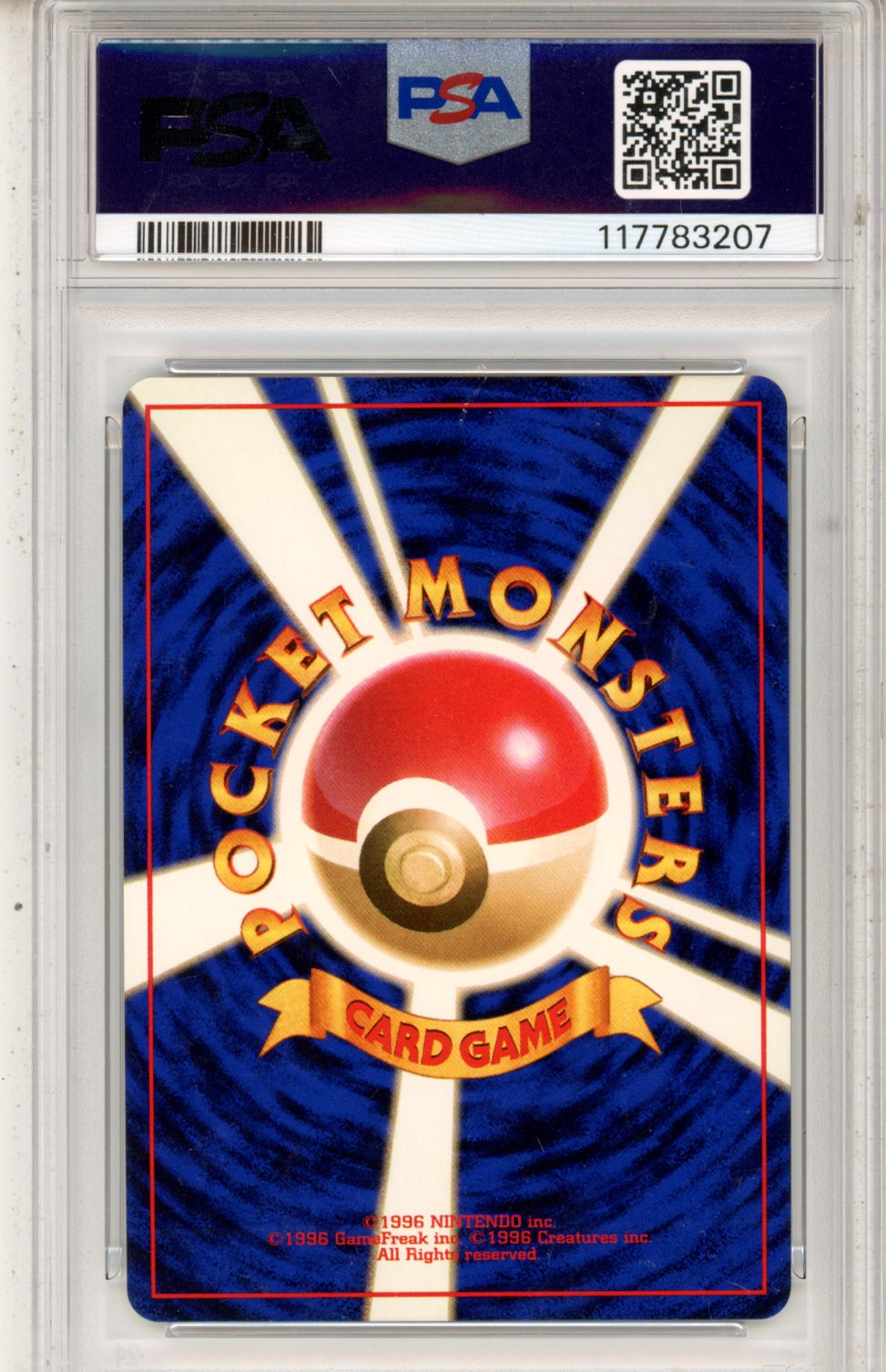 1997 Pokemon Rocket’s Sneak Attack Japanese Rocket Holo PSA 10 GEM MINT - Graded TCG/CCG