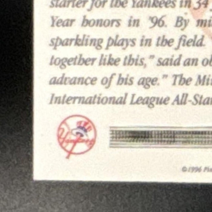 1997 Score Premium Stock Derek Jeter #35 New York Yankees - Sports Cards
