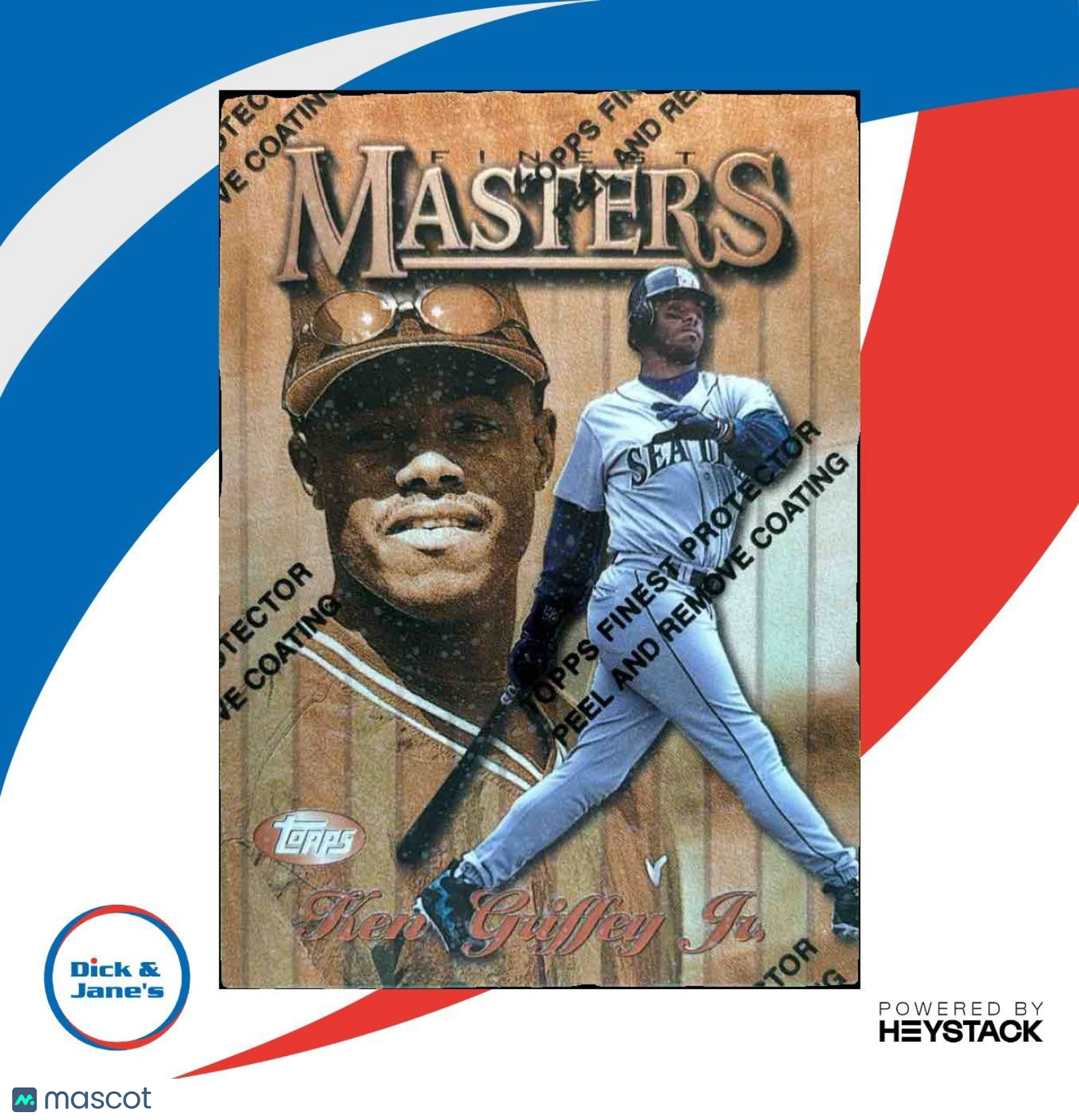 1997 Topps Finest Ken Griffey Jr. #238 Seattle Mariners - Sports Cards