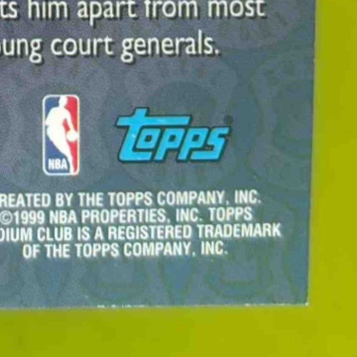 1998-99 Topps Stadium Club Mike Bibby Royal Court #RC12 RC Vancouver Grizzlies - Sports Cards